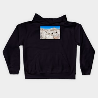 Rock Formations at Dinosaur Provincial Park Kids Hoodie